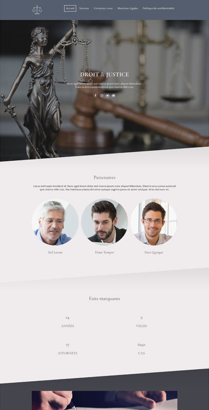 Cabinet d'avocats
