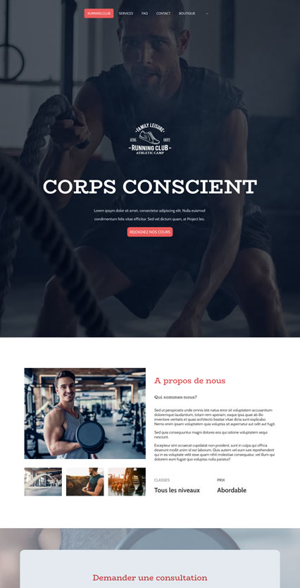 Coach sportif